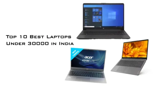 Best Laptops Under 30000 in India 2024